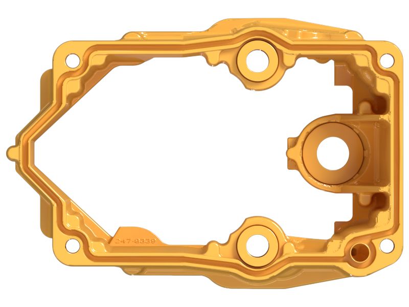 Основание крышки клапана с коромыслом