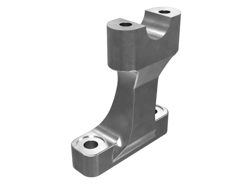 Опора поддерживающего катка высотой 318,3 мм