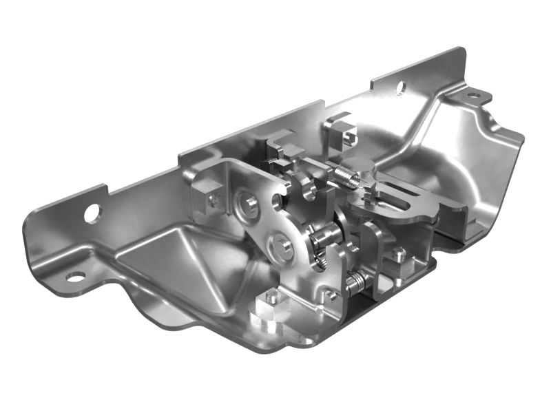 Замок верхнего переднего окна кабины