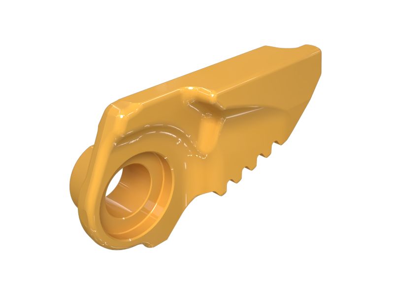 Левый конец пальца замкового звена гусеничной ленты