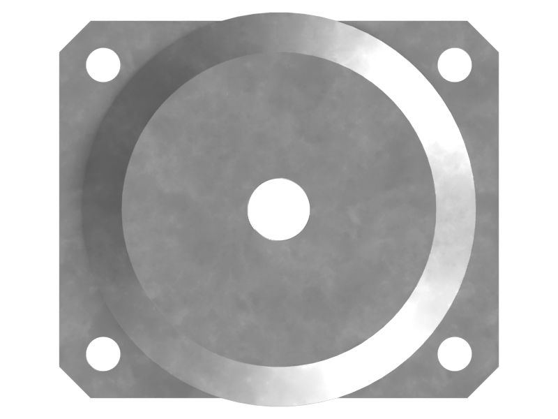 Крепление масляного радиатора