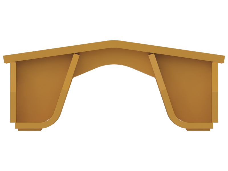 Ограждение гусеничной ленты центральной ходовой части