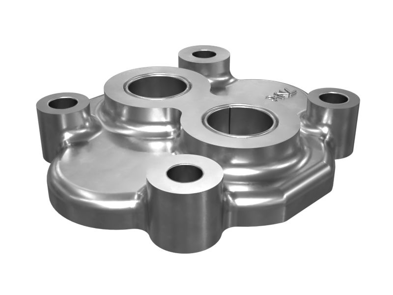 Крышка масляного насоса двигателя