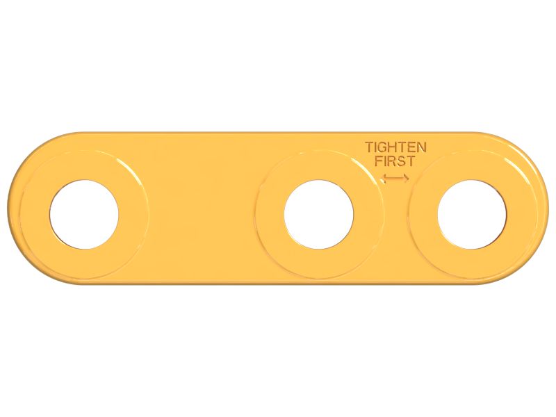 Крепежный колпачок для направляющего колеса гусеничной ленты