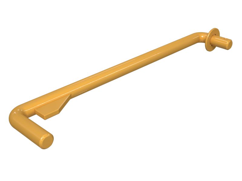 546-4979: Шток управления с несколькими изгибами для капота и ограждения, 201,8 мм