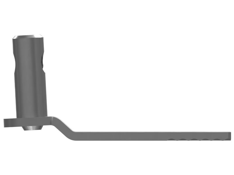 Подлокотник подрессоренного сиденья длиной 381 мм