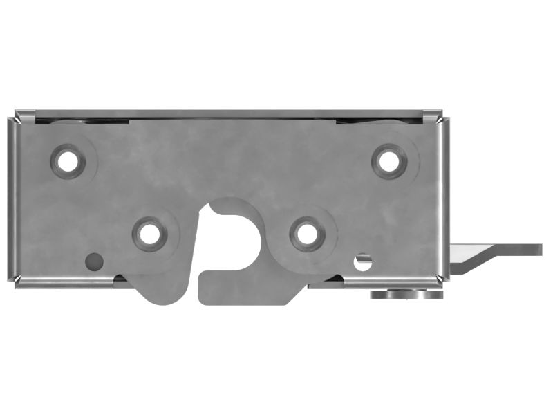 Поворотная защелка двери кабины (левая)