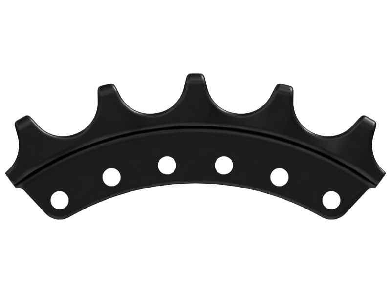 Сегмент звездочки с 5 зубьями