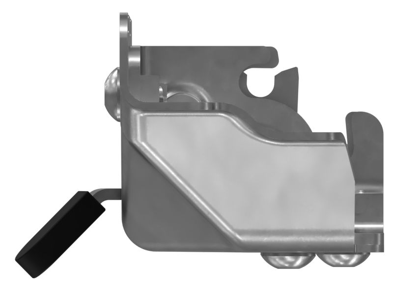 Замок верхнего переднего окна кабины