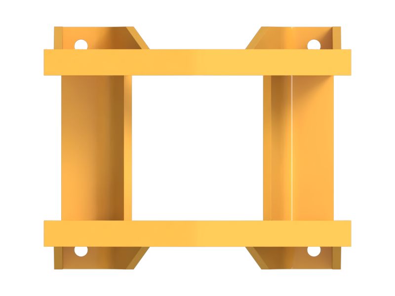 Ограждение гусеничной ленты центральной ходовой части