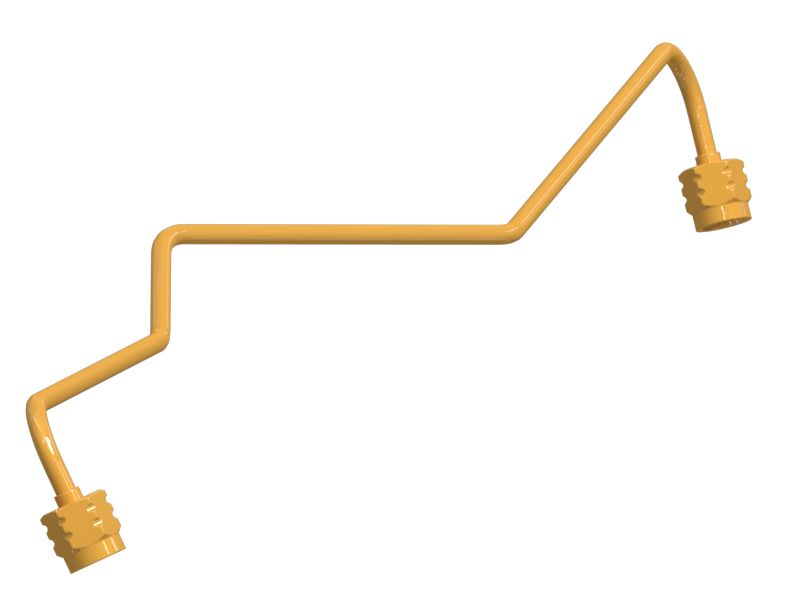 Трубопровод топливной форсунки внутреннего диаметра 1,6 мм