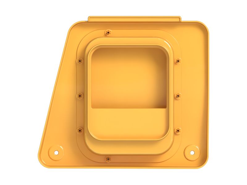 Дверца отсека воздушного фильтра кабины