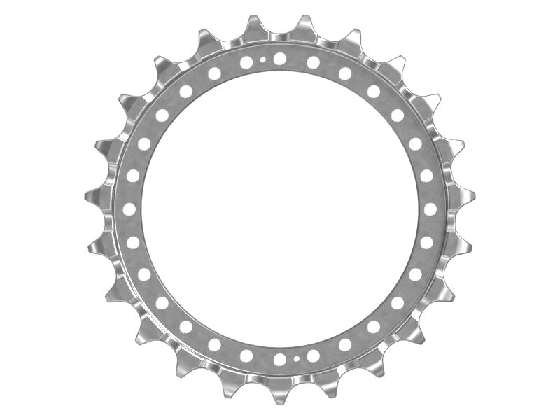 Внутренний диаметр ведущего колеса 690 мм