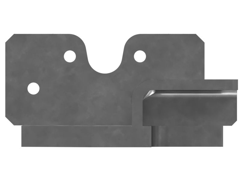 Монтажный кронштейн для защиты переднего стекла толщиной 6 мм