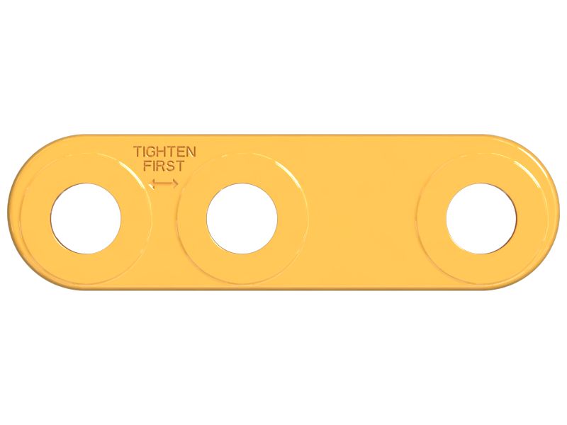 Крепежный колпачок для направляющего колеса гусеничной ленты