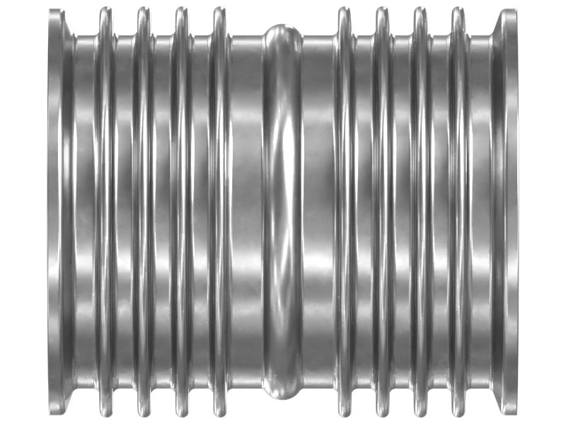 Выпускной сильфон внутреннего диаметра 118 м в сборе