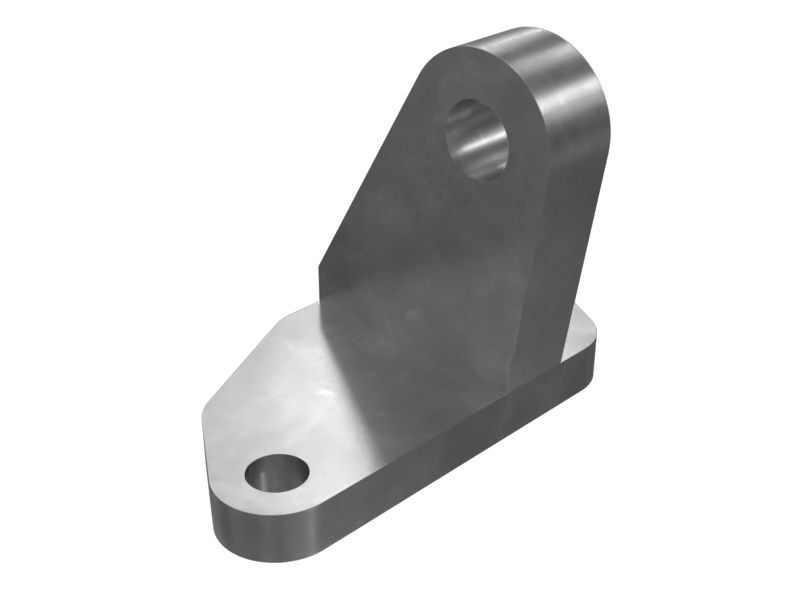 Опора ограждения переднего окна кабины