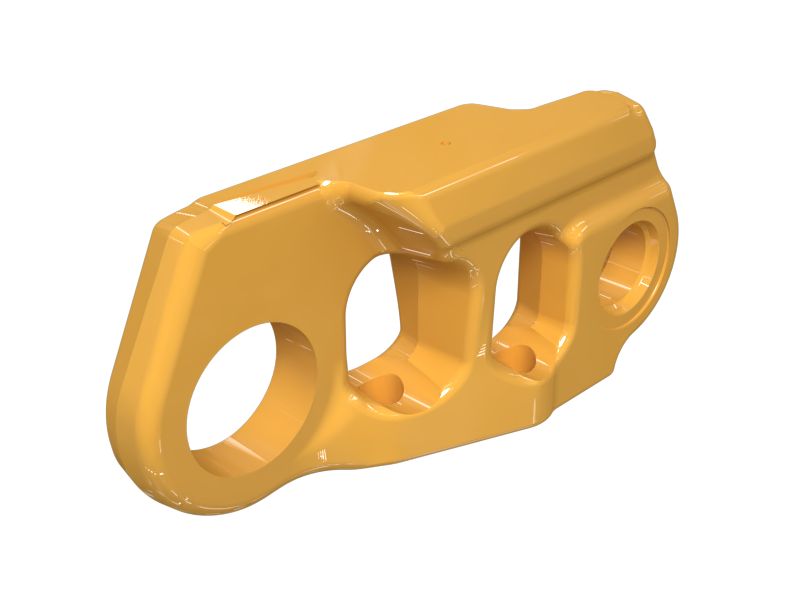 Звено герметичной и смазываемой гусеницы общего назначения