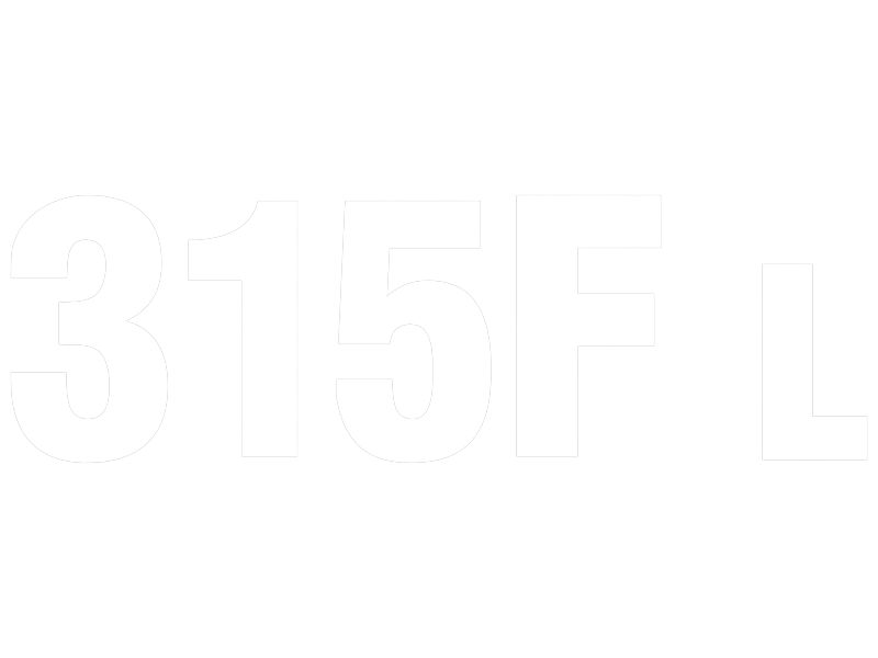 Идентификационная наклейка 315F L длиной 367,6 мм