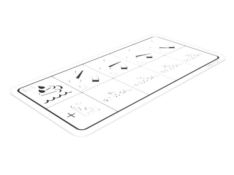 Наклейка указателя DEF