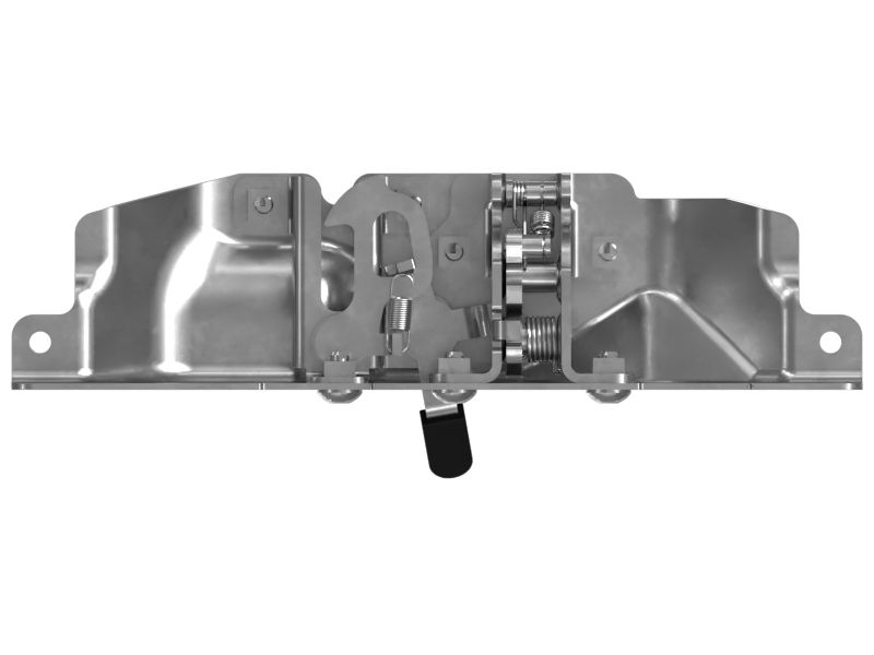 Замок верхнего переднего окна кабины