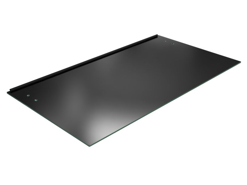 Стекло заднего окно кабины экскаватора-погрузчика длиной 908 мм