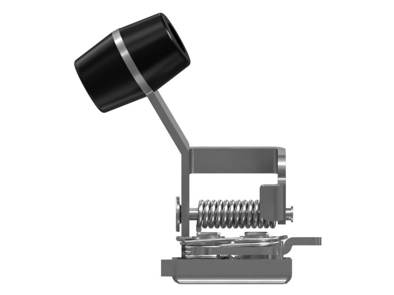 Поворотная защелка двери кабины