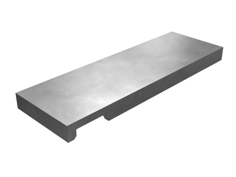 Изнашиваемая пластина передней опоры холостого хода