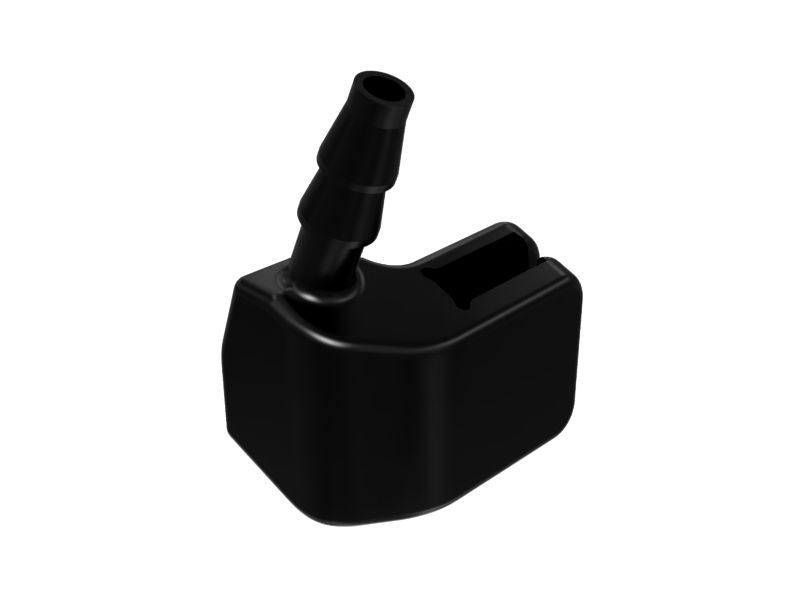 501-7967: Форсунка стеклоочистителя заднего окна кабины длиной 29,7 мм