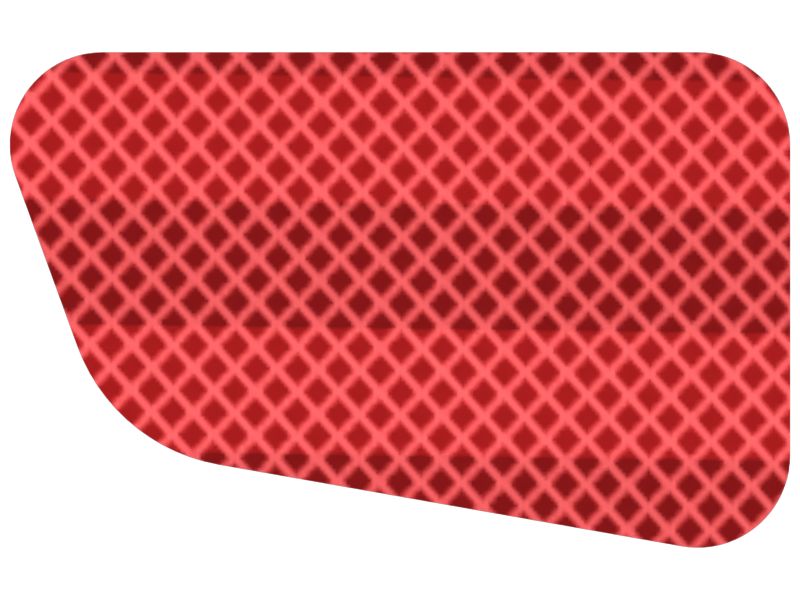 Красная светоотражающая идентификационная пленка