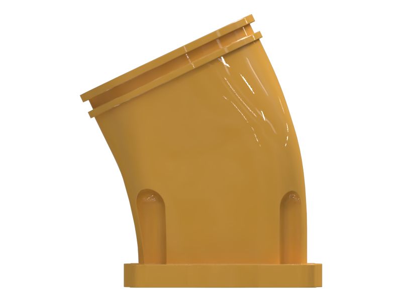 Коленчатый патрубок впуска воздуха