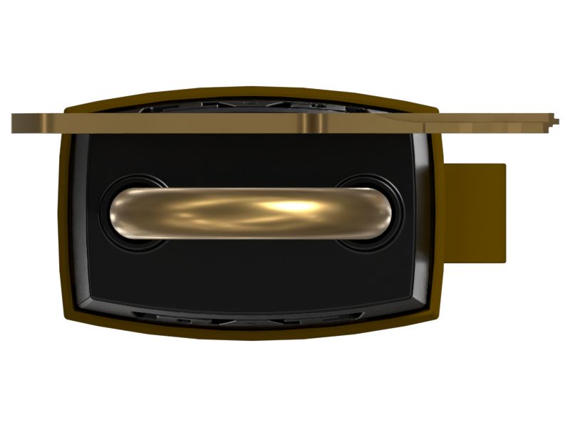 Стальной навесной замок повышенной надежности с ключом