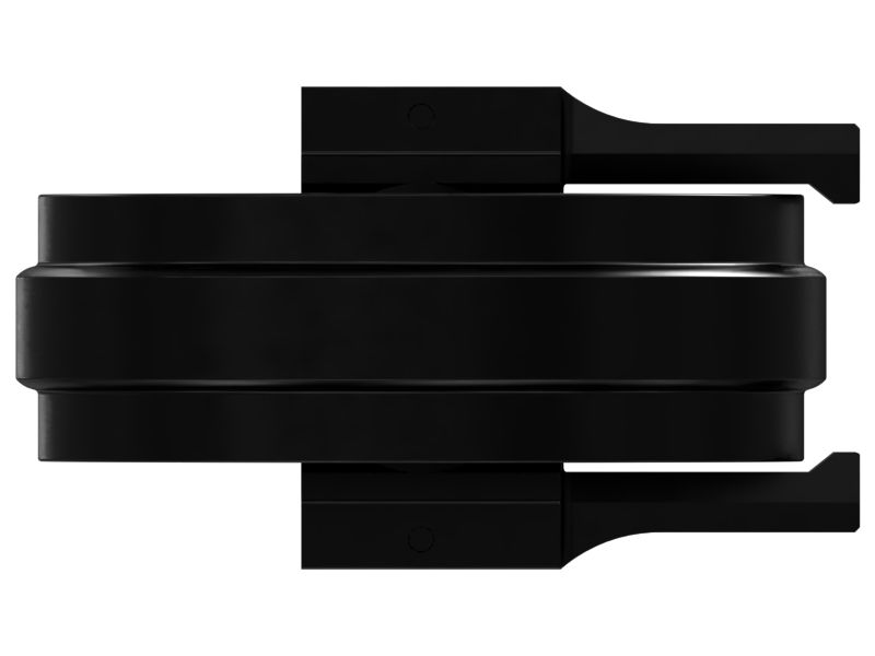 Блок переднего направляющего колеса