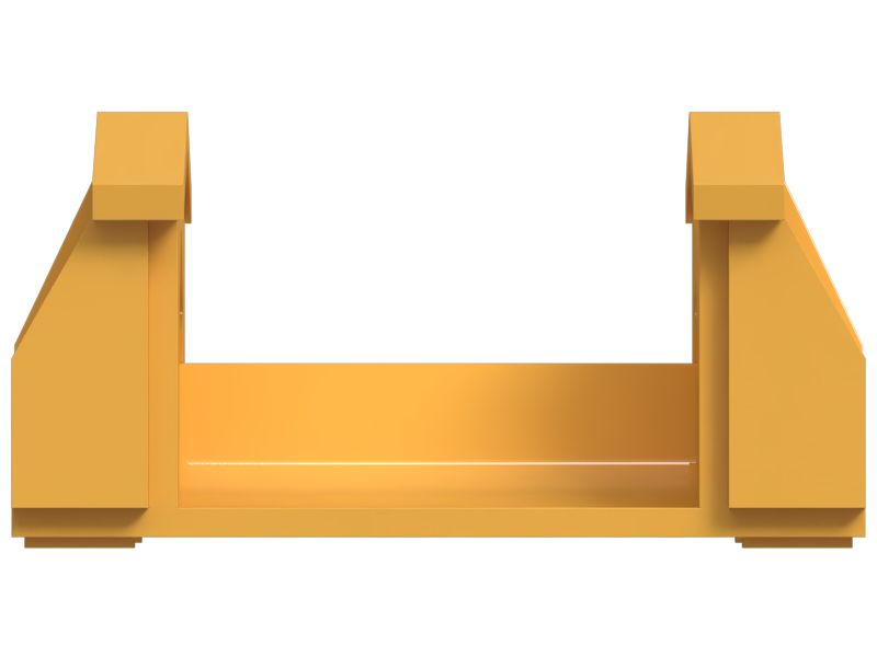 Ограждение гусеничной ленты центральной ходовой части