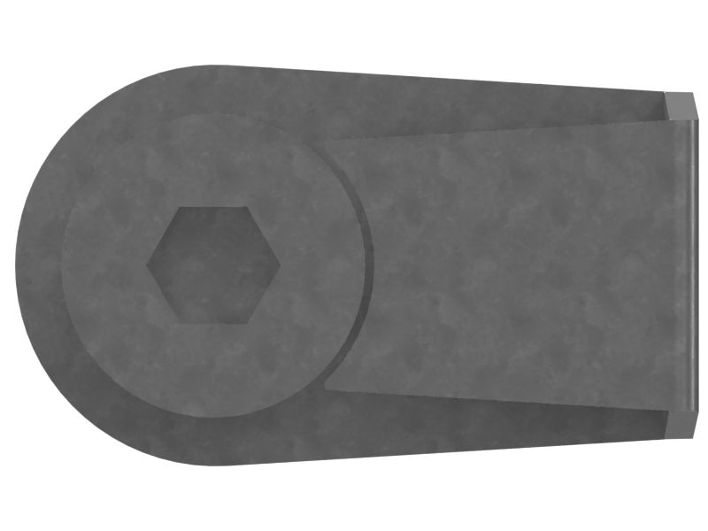 Резьбовой болт упора двери M12x1,75-6H