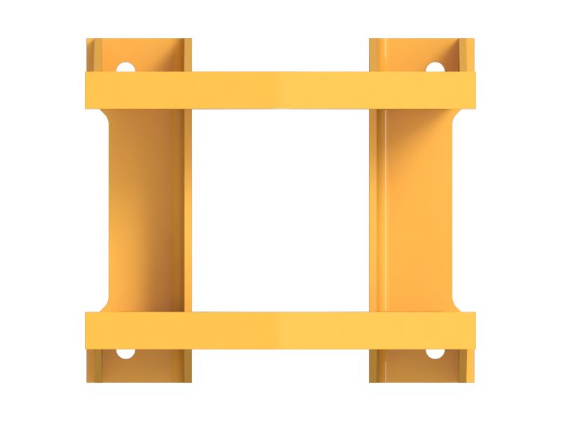 Центральное ограждение направляющей гусеничной ленты