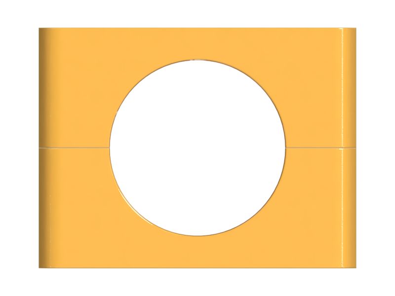 Хомут для одной трубы, внутренний диаметр 64,00 мм