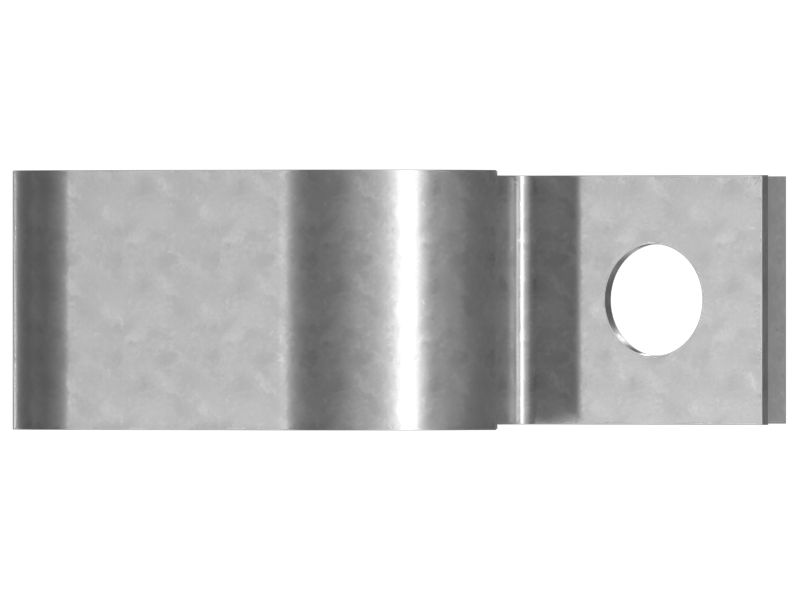 Зажим с двойной трубчатой петлей внутреннего диаметра 28,40 мм