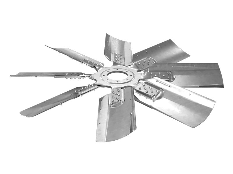 251-1253: Крестовина нагнетательного вентилятора с 8 лопастями