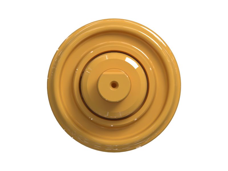 Одноребордный опорный каток