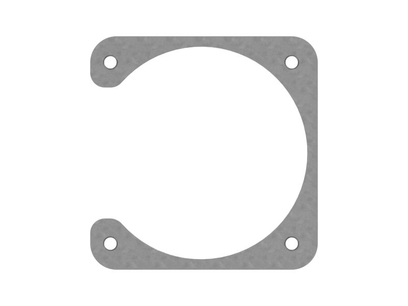 Опорная пластина толщиной 4 мм