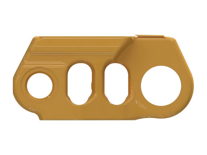 Звено герметичной и смазываемой гусеницы общего назначения