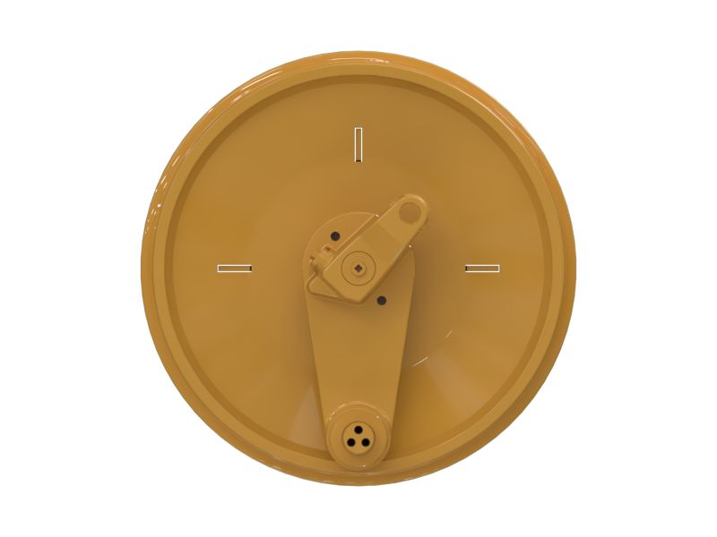 Блок переднего направляющего колеса