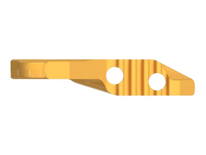 Замыкающее звено гусеничной ленты SALT со стороны втулки, ширина 97 мм