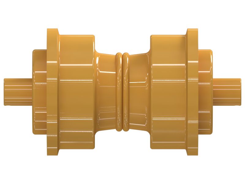 Гусеничный ролик с одним фланцем для тяжелых условий эксплуатации