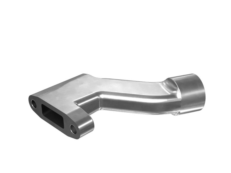 Коленчатый патрубок маслопровода турбокомпрессора, внутренний диаметр 24 мм