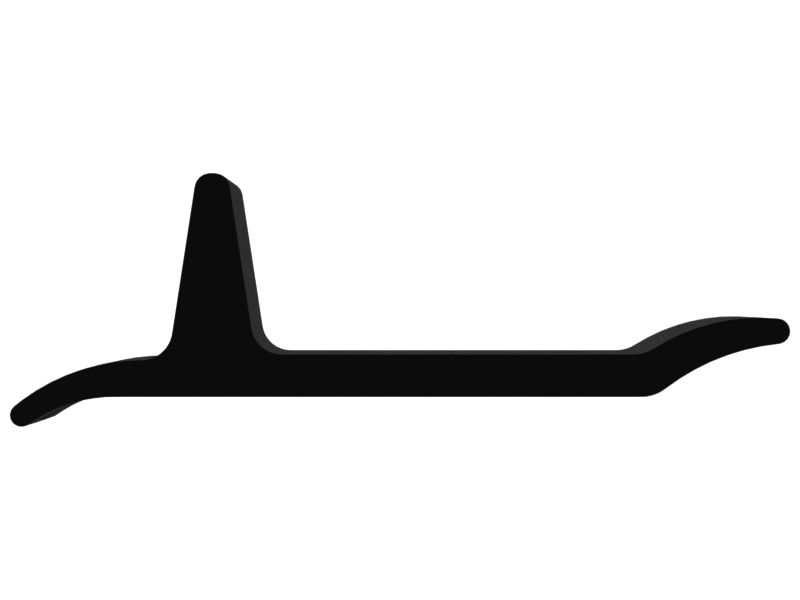 Башмак траковой ленты шириной 660 мм