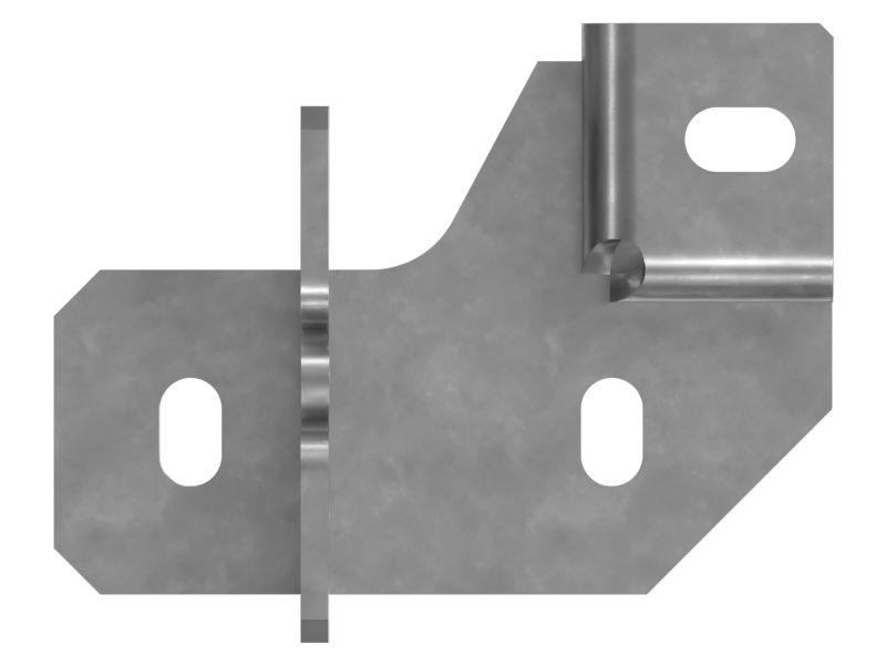 Монтажный кронштейн для защиты переднего стекла толщиной 6 мм