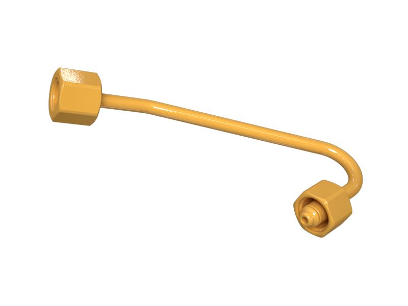 Топливный патрубок, внутренний диаметр 3 мм