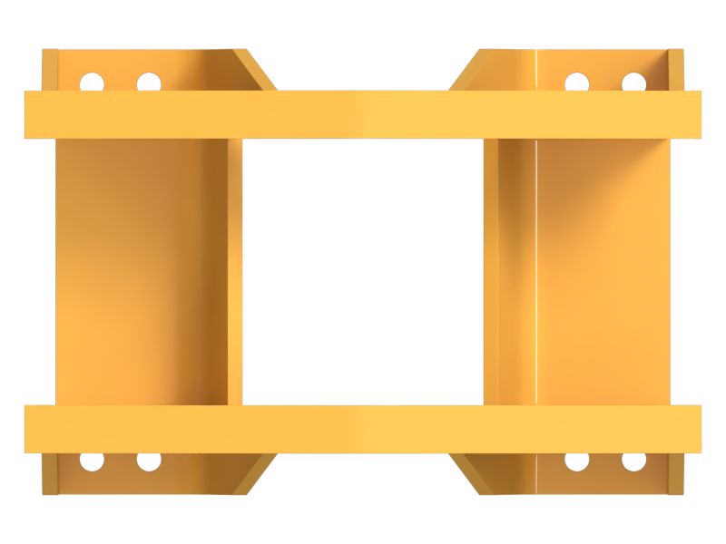 Ограждение гусеничной ленты в сборе